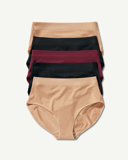 BlissWear High-Rise Brief 5-Pack