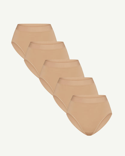 BlissWear High-Rise Brief 5-Pack