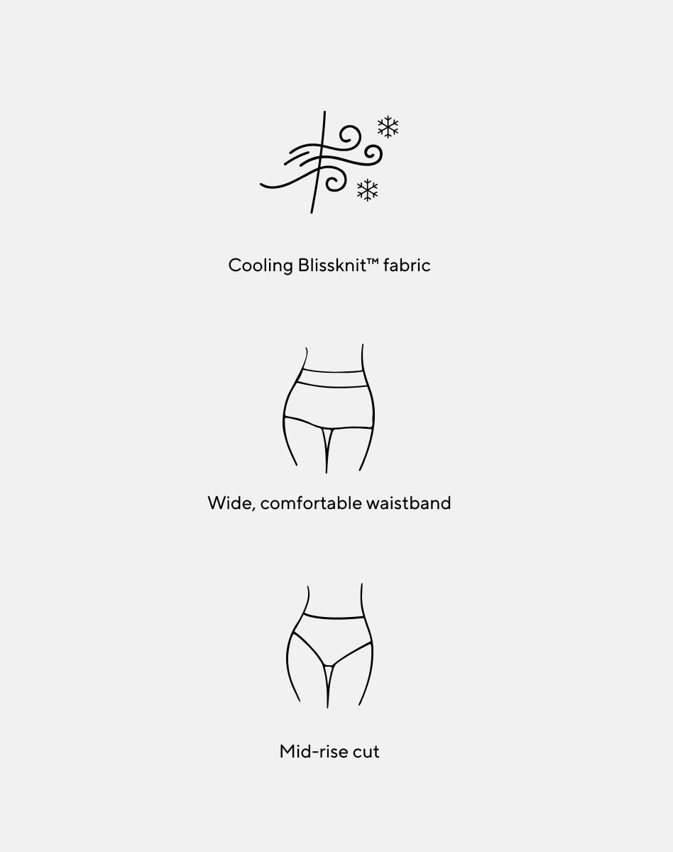 BlissWear Mid-Rise Brief
