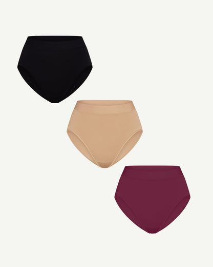BlissWear High Rise Brief 3-Pack