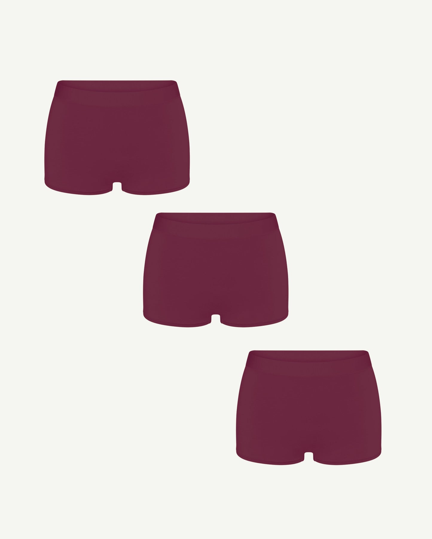 BlissWear High Rise Boyshort 3-Pack