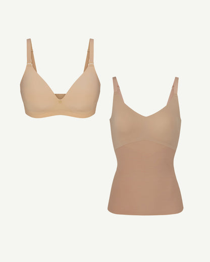 CloudEmbrace Bra  + LiftWear Cami Bundle