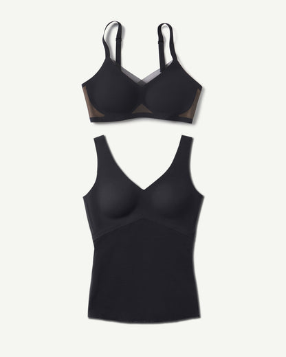 CrossOver Bra + LiftWear Tank Bundle