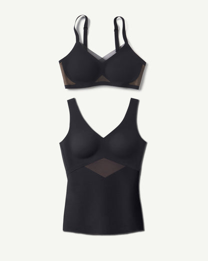 CrossOver Bra + LiftWear Tank Bundle