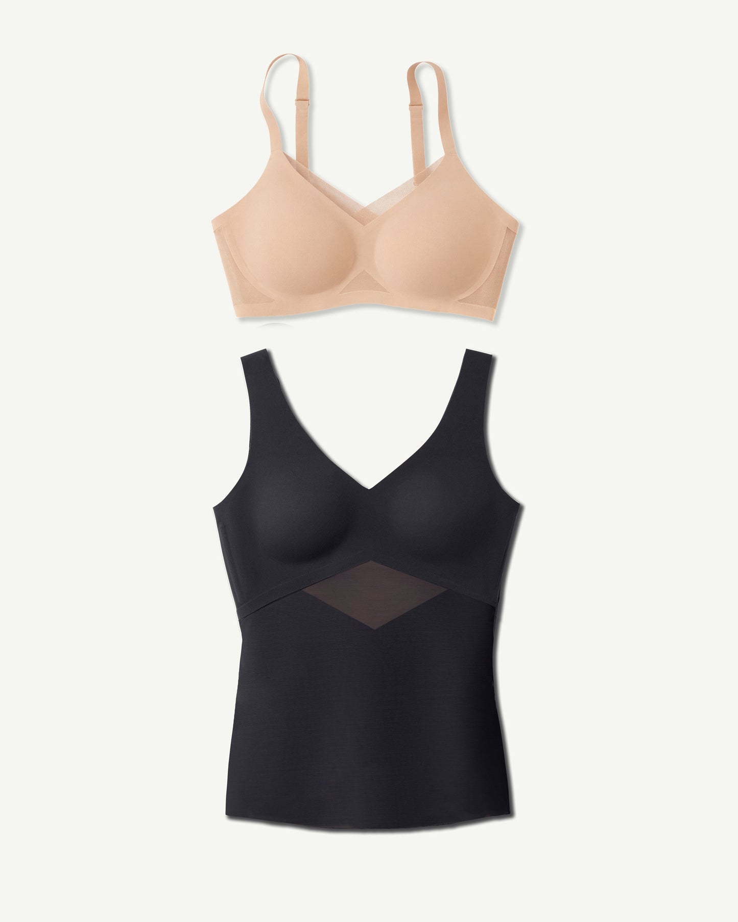 CrossOver Bra + LiftWear Tank Bundle