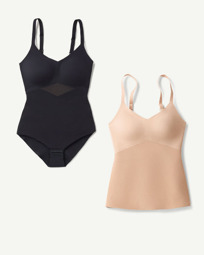 LiftWear Cami + Cami Bodysuit Bundle