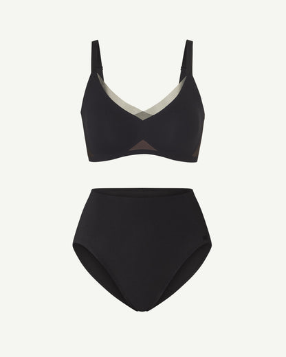 CrossOver Bra + SoftForm High-Rise Brief Bundle