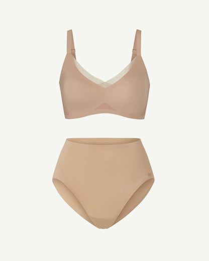 CrossOver Bra + SoftForm High-Rise Brief Bundle