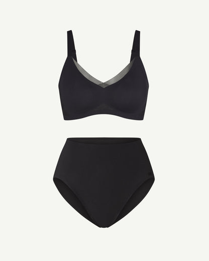 CrossOver Bra + SoftForm High-Rise Brief Bundle