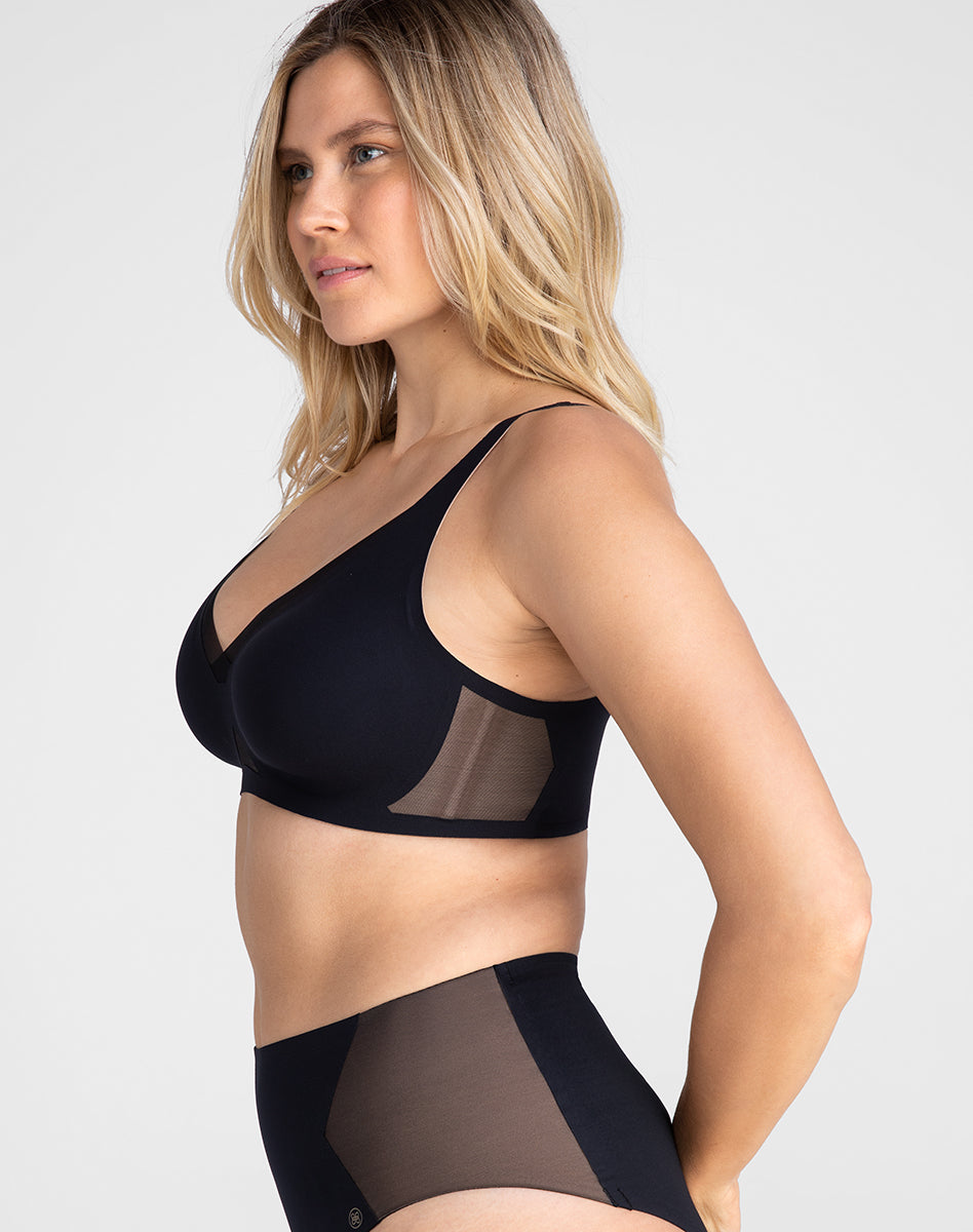 CrossOver V-Neck Bra
