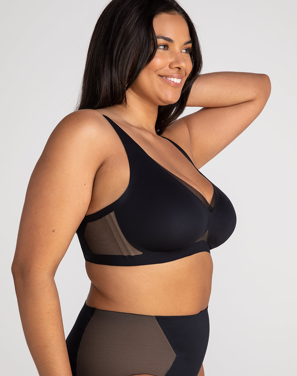 CrossOver V-Neck Bra