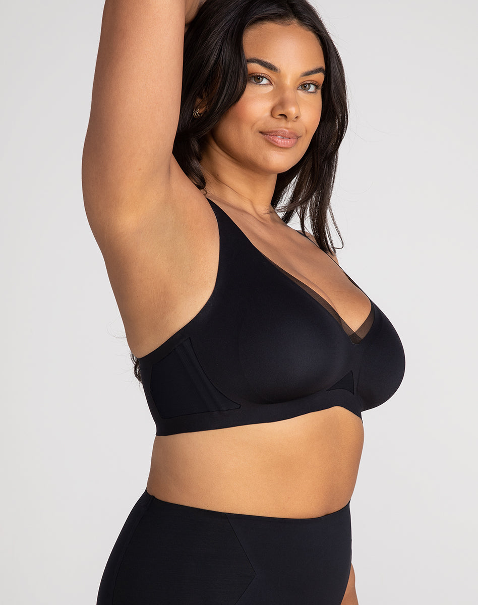 CrossOver V-Neck Bra