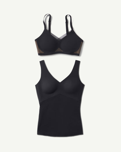 CrossOver Bra + LiftWear Tank Bundle