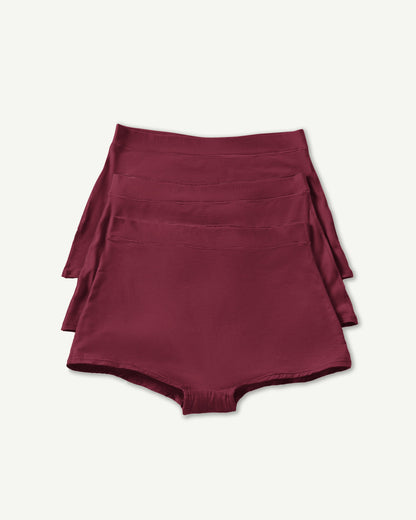 BlissWear High Rise Boyshort 3-Pack