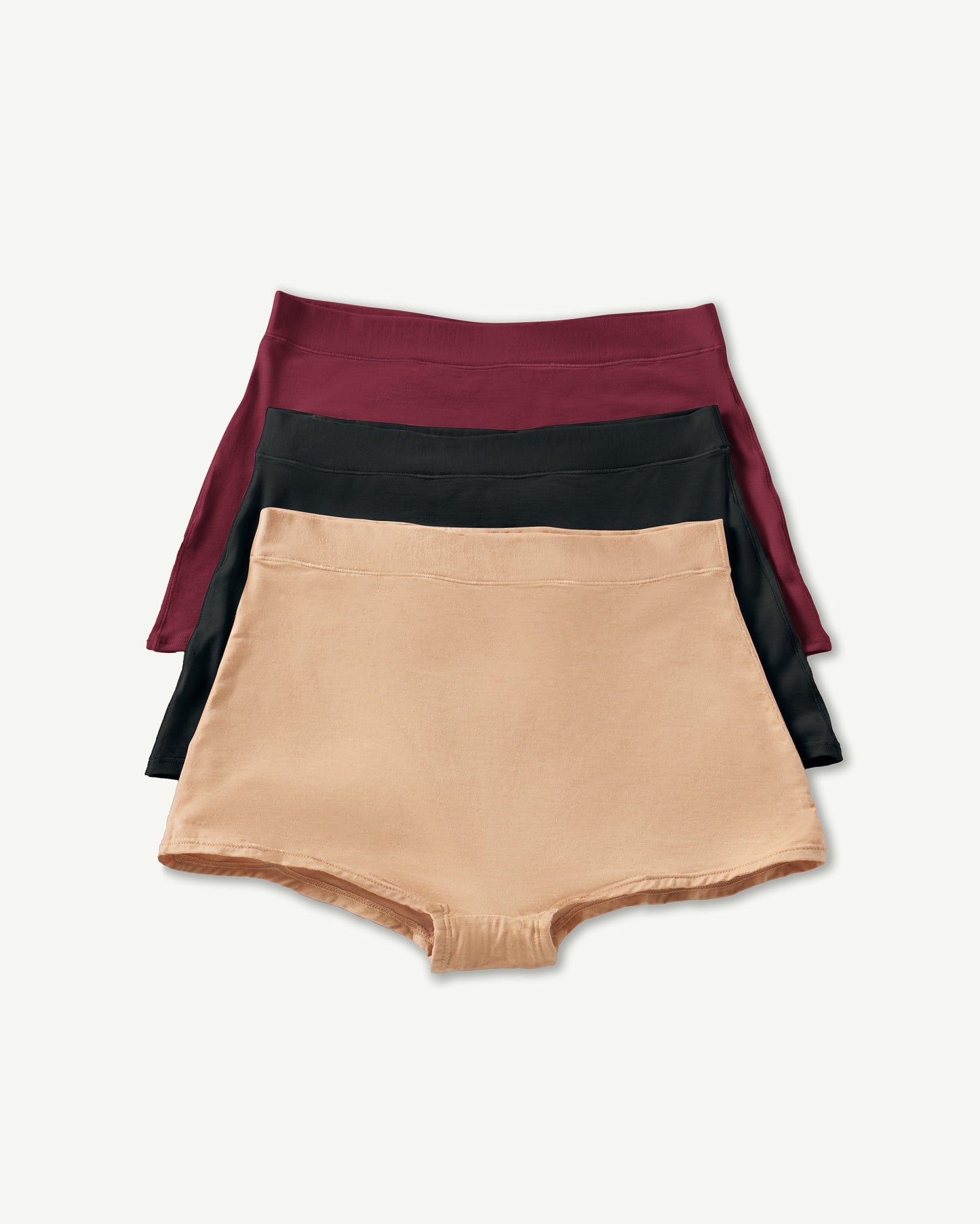 BlissWear High Rise Boyshort 3-Pack