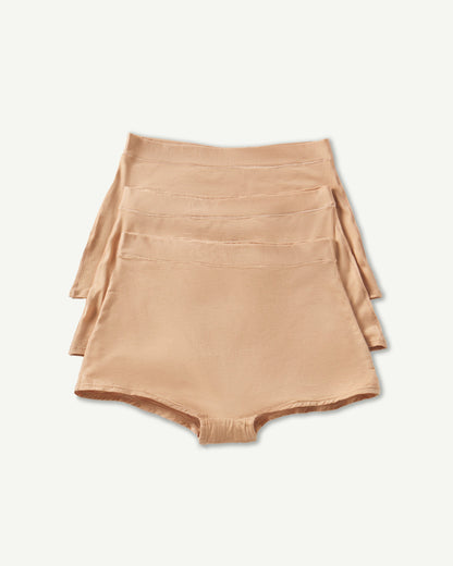 BlissWear High Rise Boyshort 3-Pack