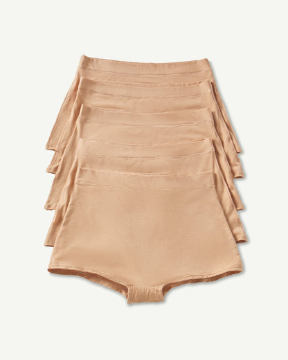 BlissWear High-Rise Boyshort 5-Pack
