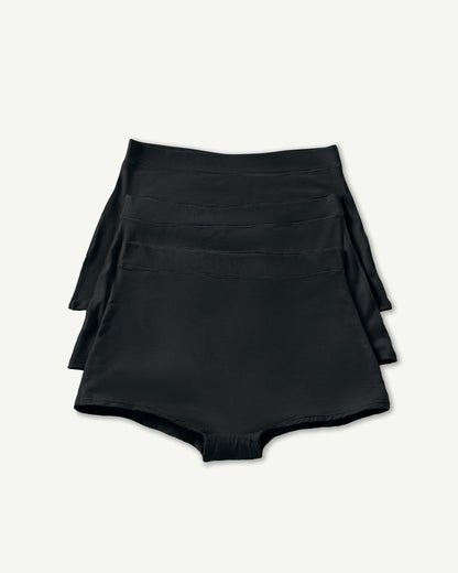 BlissWear High Rise Boyshort 3-Pack