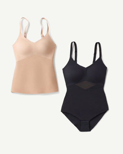 LiftWear Cami + Cami Bodysuit Bundle