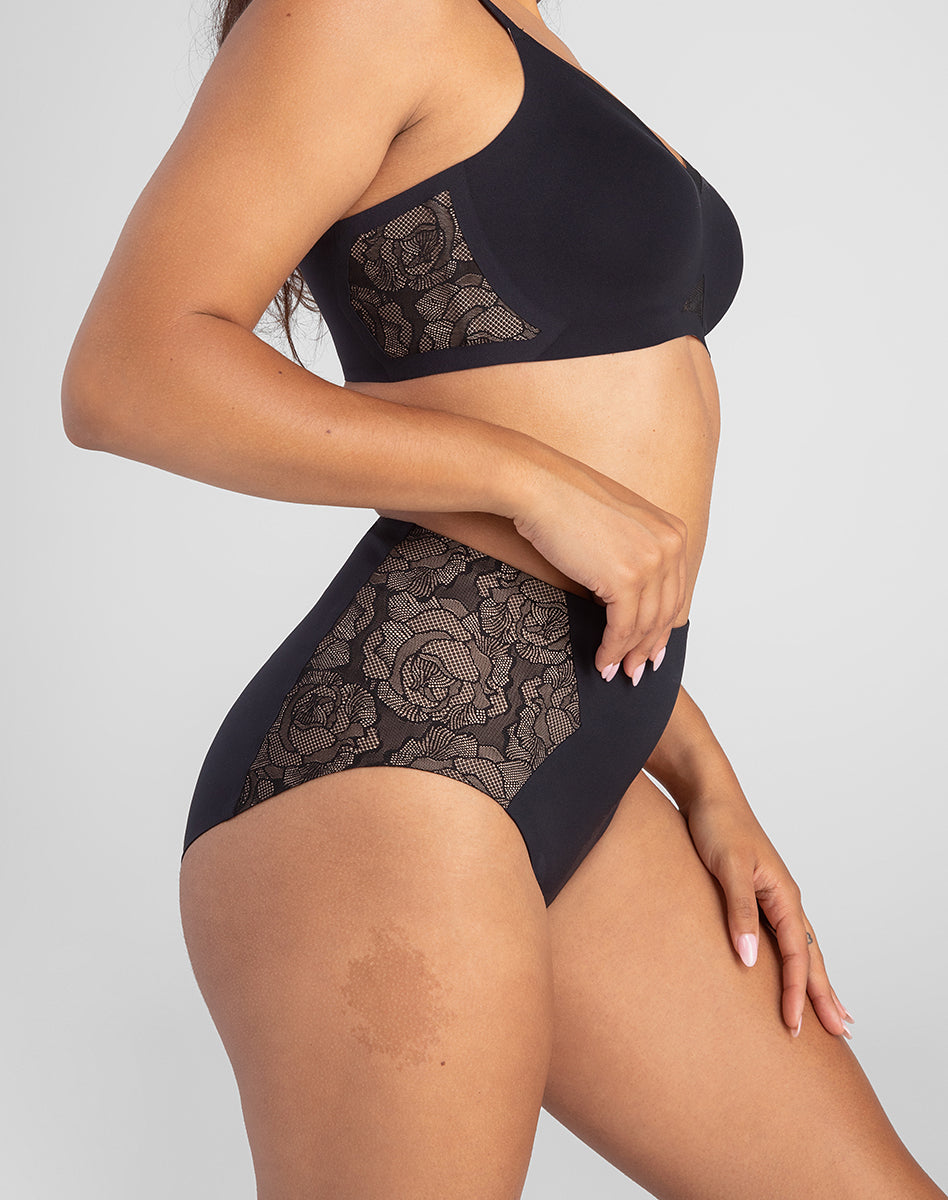 CrossOver Lace Brief