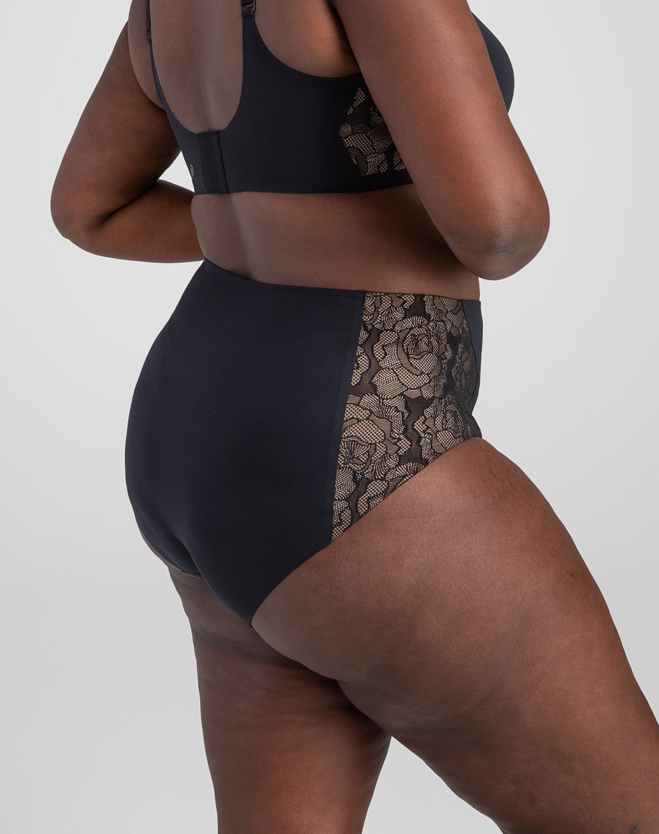 CrossOver Lace Brief