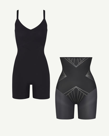 Bodysuit + Short Shapewear Bundle