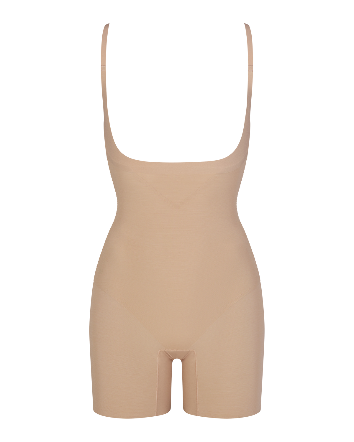 Open-Bust Mid-Thigh Bodysuit