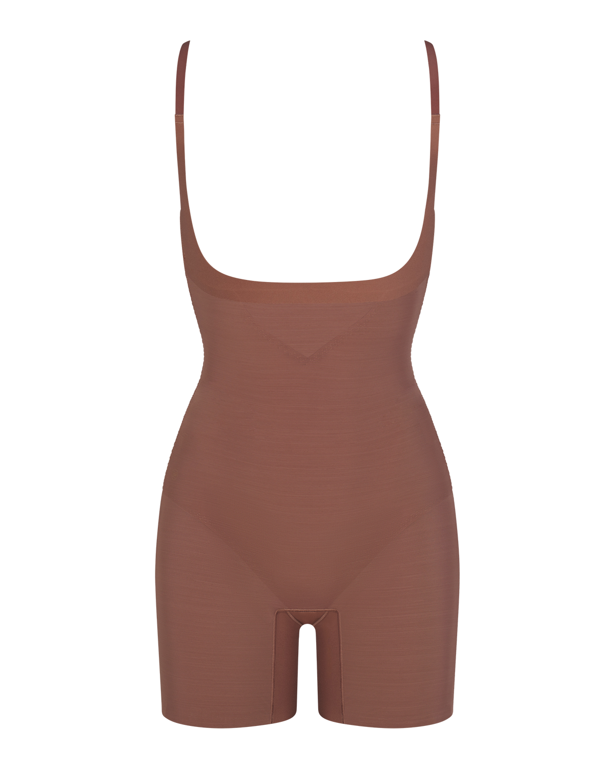Open-Bust Mid-Thigh Bodysuit