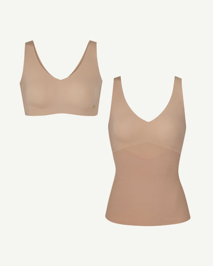 SoftForm Bra + LiftWear Tank Bundle