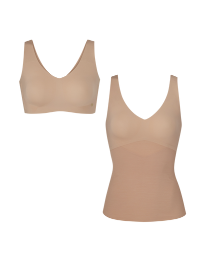 SoftForm Bra + LiftWear Tank Bundle