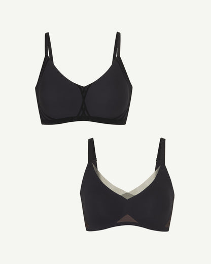 Silhouette Bra + CrossOver Bra Bundle