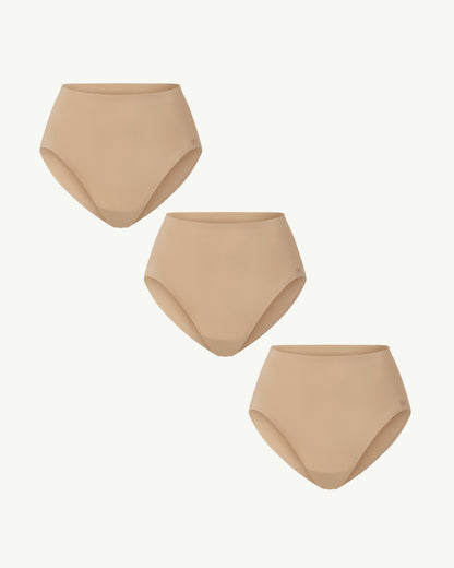 SoftForm Cotton High-Rise Brief 3-Pack
