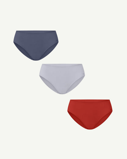 SoftForm Mid-Rise Brief 3-Pack