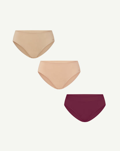 SoftForm Mid-Rise Brief 3-Pack