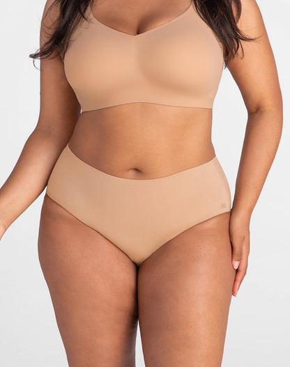 SoftForm Cotton High-Rise Brief
