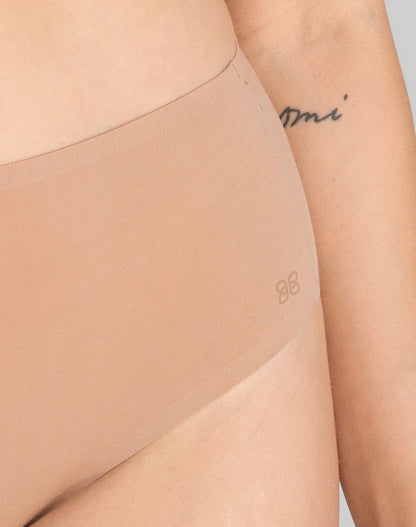 SoftForm Cotton High-Rise Brief