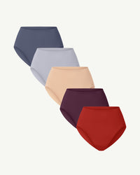 Mist / North Sea / Blush / Aubergine / Poppy
